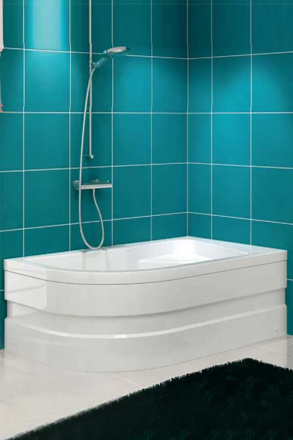 Aker Asimetrik Mini Küvet 45 cm Hidro Küvet