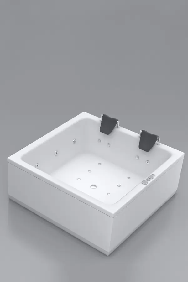 Atos Kare Özel Küvet 65 cm Hidro Küvet