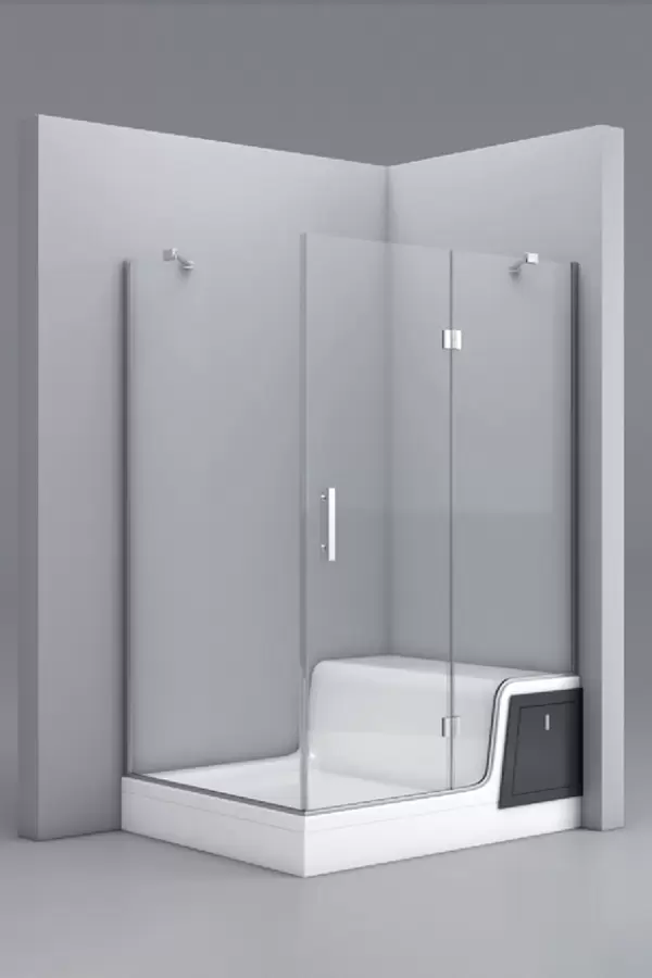 Drawer Çekmeceli Dikdörtgen Flat Duş Teknesi 18 cm