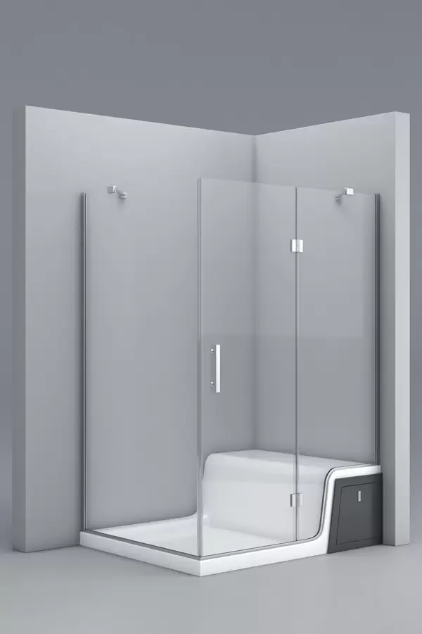 Drawer Çekmeceli Dikdörtgen Flat Duş Teknesi 6 cm