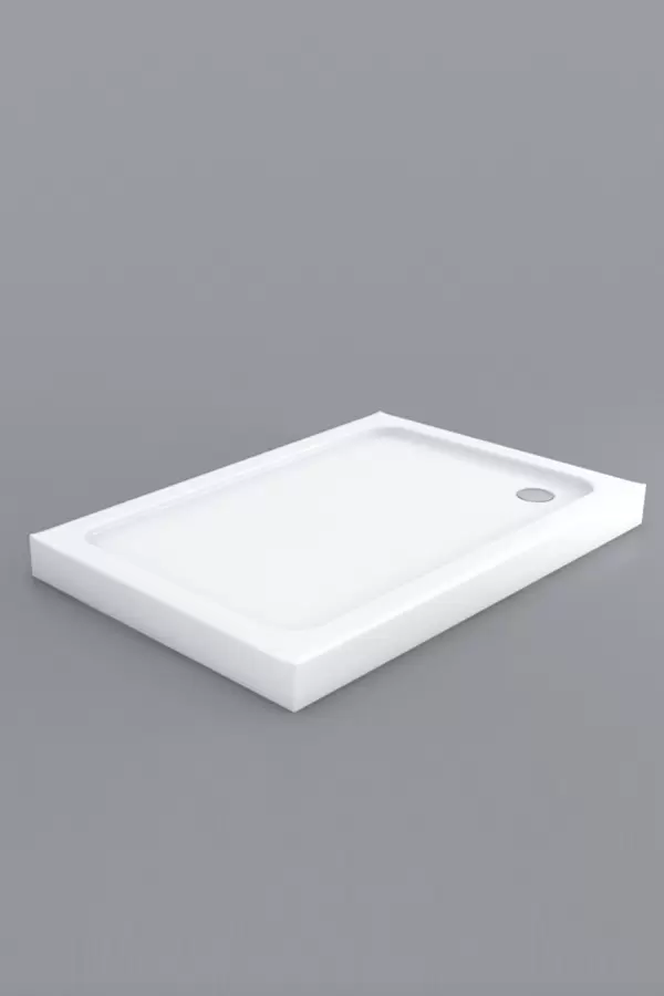 Frey Dikdörtgen Slimblok Monoblok Duş Teknesi 10