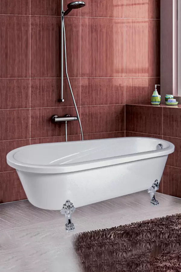 Leopard Aslan Ayaklı Özel Küvet 80 cm Küvet