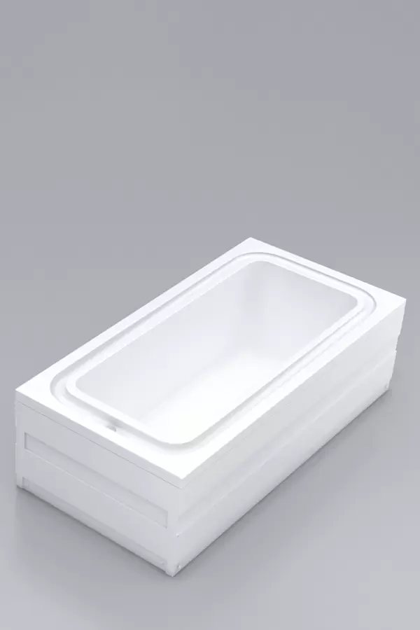 Neo Dikdörtgen Taşmalı Özel Küvet 60cm Hidro Küvet